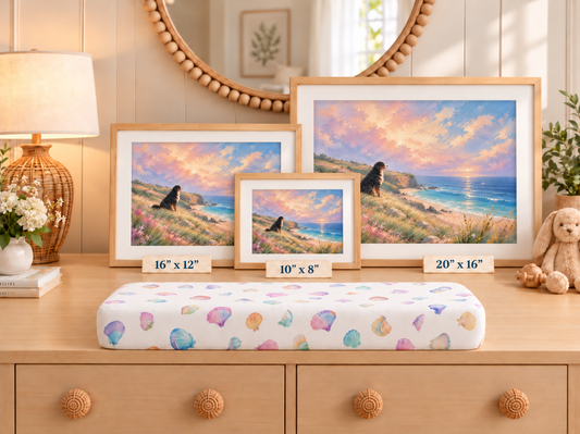 Watchful Berner - Framed Artwork