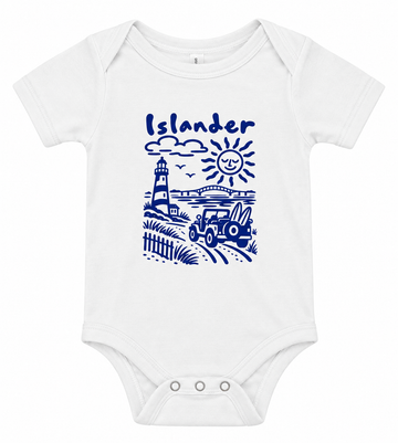 Islander Coastal Adventure Baby Onesie
