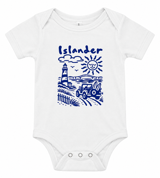 Islander Coastal Adventure Baby Onesie
