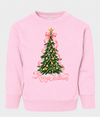 Merry Christmas Toddler Fleece Crew