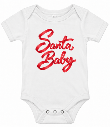 Santa Baby - Baby Onesie