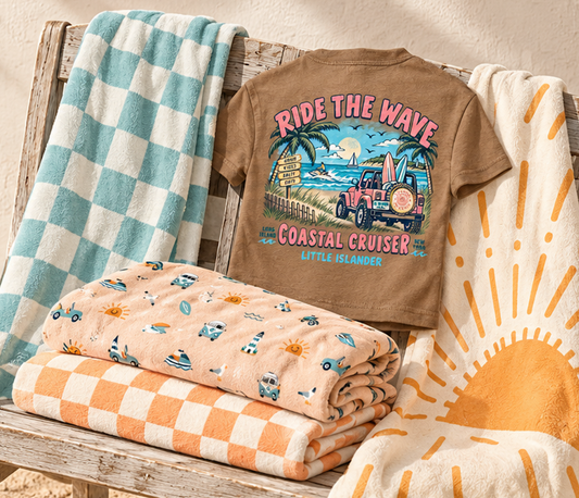 Sun Chasers Surf Club - Beach Towel