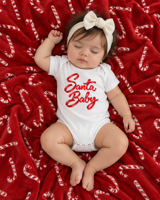 Santa Baby - Baby Onesie