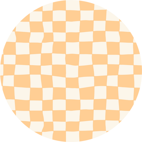Wavy Checks - Sherbet